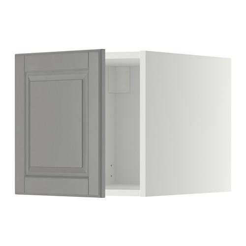 МЕТОД Верхний шкаф - белый, Будбин серый МЕТОД Верхний шкаф - белый, Будбин серый