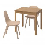 ODGER/EKEDALEN стол и 2 стула