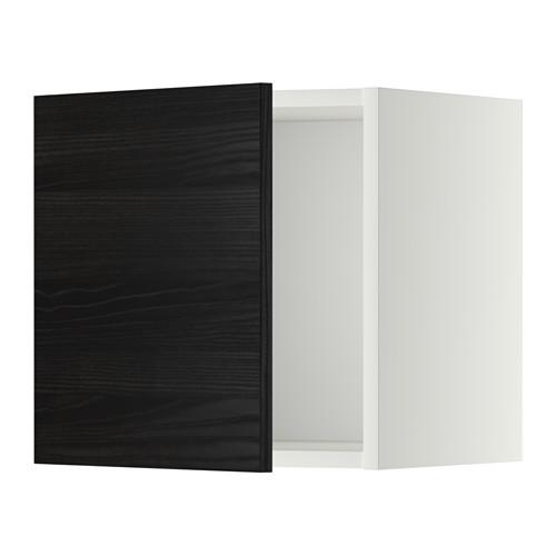 МЕТОД Шкаф навесной - белый, Тингсрид под дерево черный, 40x40 см МЕТОД Шкаф навесной - белый, Тингсрид под дерево черный, 40x40 см