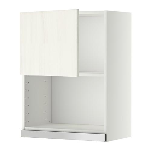 МЕТОД Навесной шкаф для СВЧ-печи - 60x80 см, Росдаль белый ясень, белый МЕТОД Навесной шкаф для СВЧ-печи - 60x80 см, Росдаль белый ясень, белый