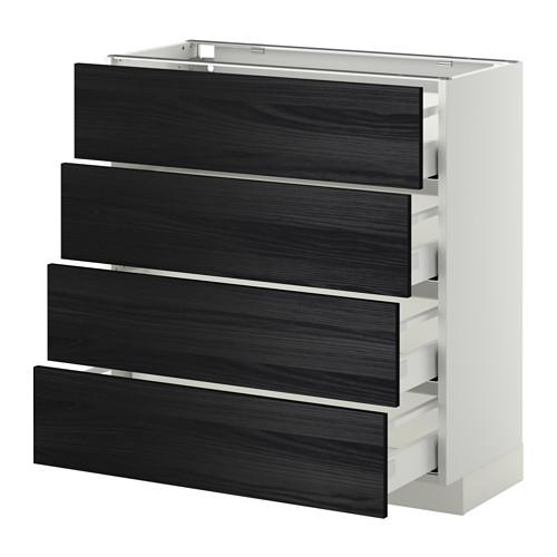 METOD/MAXIMERA напольн шкаф 4 фронт панели/4 ящика METOD/MAXIMERA напольн шкаф 4 фронт панели/4 ящика