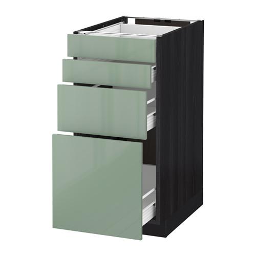 METOD/FÖRVARA напольн шкаф 4 фронт панели/4 ящика