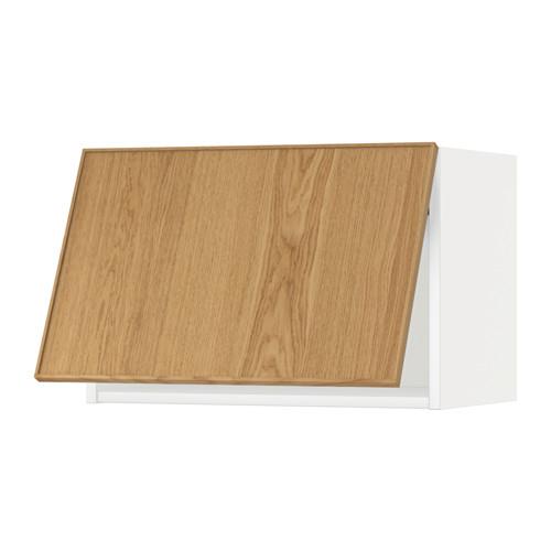 МЕТОД Горизонтальный навесной шкаф - белый, Экестад дуб, 60x40 см МЕТОД Горизонтальный навесной шкаф - белый, Экестад дуб, 60x40 см