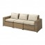SOLLERÖN 3-местный модульный диван, садовый