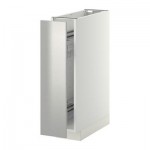 МЕТОД Напол шкаф/выдв внутр элем - Гревста нержавеющ сталь, белый