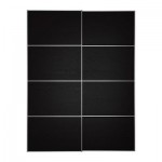 ИЛЬСЕНГ Пара раздвижных дверей - 150x201 см, устройство д/плавн закрывания ИЛЬСЕНГ Пара раздвижных дверей - 150x201 см, устройство д/плавн закрывания