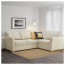 ГЕССБЕРГ Угл диван-кров c модулем д хран, пр - Глосе/Бумстад бежевый