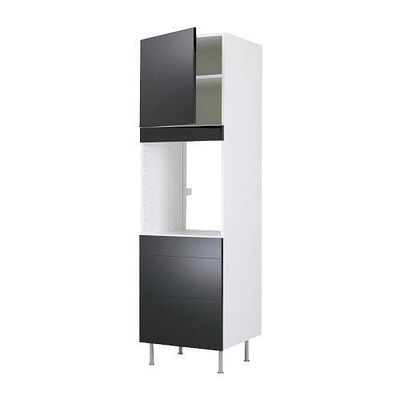 ФАКТУМ Высок шкаф для дух с дверью/3 ящ - Абстракт черный ФАКТУМ Высок шкаф для дух с дверью/3 ящ - Абстракт черный