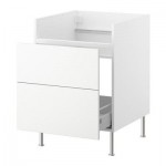 ФАКТУМ Напольн шкаф с 1 ящ д/мойки ДУМШЁ - Аплод белый, 60 см ФАКТУМ Напольн шкаф с 1 ящ д/мойки ДУМШЁ - Аплод белый, 60 см