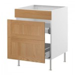 ФАКТУМ Напол шк п/мйк с 2 ящ/2 фрнт пнл - Тидахольм дуб, 60 см ФАКТУМ Напол шк п/мйк с 2 ящ/2 фрнт пнл - Тидахольм дуб, 60 см