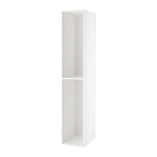 METOD каркас высокого шкафа белый 40x220 cm