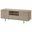 МОСТОРП Тумба под ТВ - глянцевый бежевый