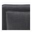 VALLENTUNA 3-местный модульный диван с открытым торцом и хранение/Хилларед темно-серый