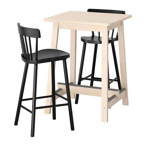 NorrÅker Bar Table And 2 Stools, Ikea High Table And Bar Stools