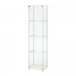 ДЕТОЛЬФ Шкаф-витрина - белый