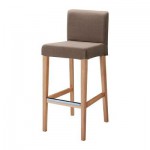 ХЕНРИКСДАЛЬ Стул барный - Дансбу классический коричневый, береза, 74 см ХЕНРИКСДАЛЬ Стул барный - Дансбу классический коричневый, береза, 74 см