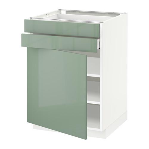 METOD/MAXIMERA напольный шкаф с дверцей/2 ящиками оцинковка METOD/MAXIMERA напольный шкаф с дверцей/2 ящиками оцинковка