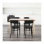 LISABO/IDOLF стол и 4 стула ясеневый шпон/черный