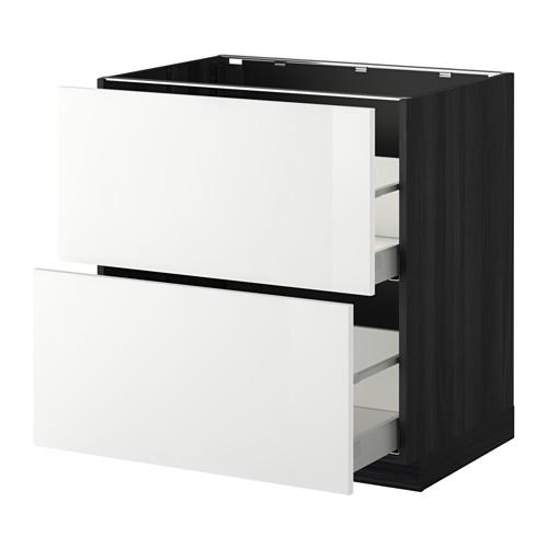 METOD/MAXIMERA напольн шкаф 2фрнт/2выс ящ METOD/MAXIMERA напольн шкаф 2фрнт/2выс ящ