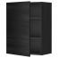 МЕТОД Шкаф навесной с полкой - под дерево черный, Тингсрид под дерево черный, 60x80 см