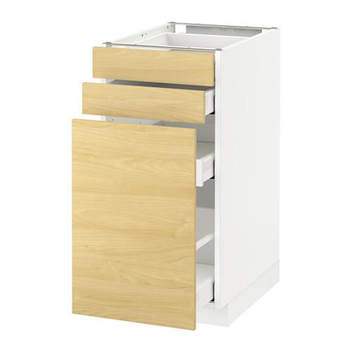 МЕТОД / МАКСИМЕРА Нплн шк с вдв мдл/2 фрнт - 40x60 см, Тингсрид под березу, белый МЕТОД / МАКСИМЕРА Нплн шк с вдв мдл/2 фрнт - 40x60 см, Тингсрид под березу, белый