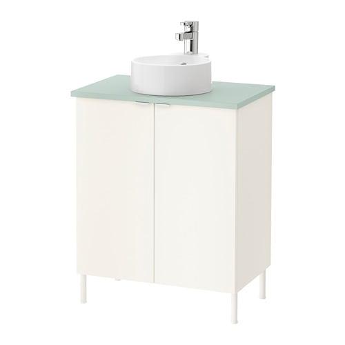 ЛИЛЛОНГЕН/ВИСКАН / ГУТВИКЕН Шкаф под раковину с 2 дверц - бледно-зеленый ЛИЛЛОНГЕН/ВИСКАН / ГУТВИКЕН Шкаф под раковину с 2 дверц - бледно-зеленый