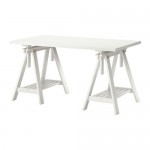 ЛИННМОН / ФИНВАРД Стол - белый