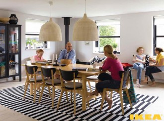 Интерьер столовой ИКЕА Интерьер столовой ИКЕА