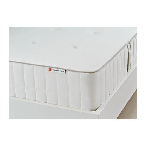 ХОККОСЕН Матрас с пружинами карманного типа - 180x200 см, жесткий/белый
