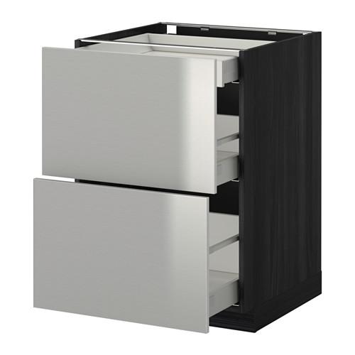METOD напольный шкаф/2фасада/3ящика