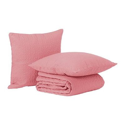 Ingrijpen uitgebreid openbaar ALINA sprei en kussensloop 2 - roze, 260x280 / 65x65 cm (60211453) -  reviews, prijsvergelijkingen