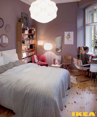 Интерьер спальной комнаты