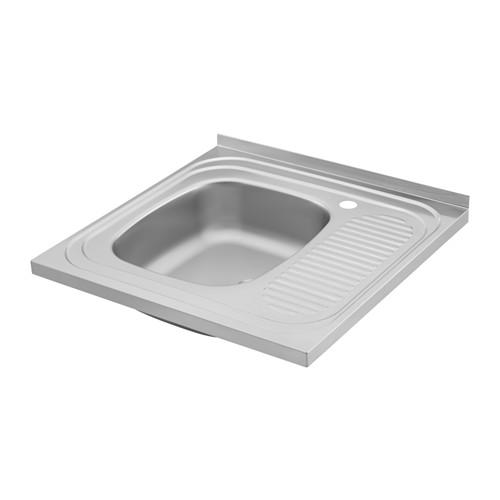 ХЕННАН Мойка одинарная с крылом, лев