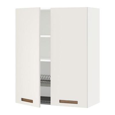 МЕТОД Навесной шкаф с посуд суш/2 дврц - 80x100 см, Мэрста белый, белый МЕТОД Навесной шкаф с посуд суш/2 дврц - 80x100 см, Мэрста белый, белый