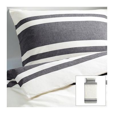 БЬЁРНЛУКА Пододеяльник и 1 наволочка - 150x200/50x70 см БЬЁРНЛУКА Пододеяльник и 1 наволочка - 150x200/50x70 см