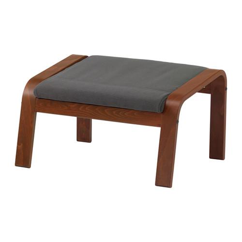 ПОЭНГ Табурет для ног - Финнста серый, Финнста серый ПОЭНГ Табурет для ног - Финнста серый, Финнста серый