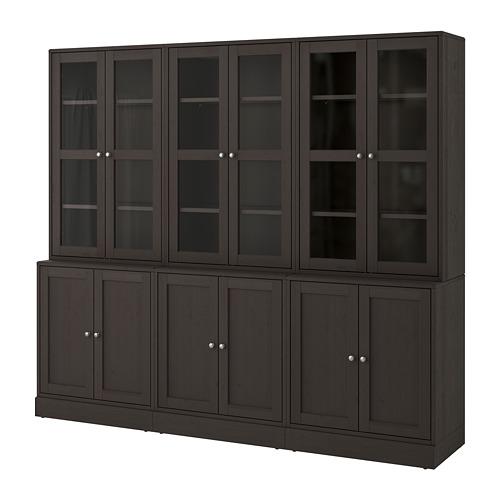 HAVSTA комбинация для хранения с сткл двр HAVSTA комбинация для хранения с сткл двр