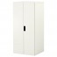 СТУВА Комбинация для хранения с дверцами - белый/белый