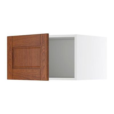 ФАКТУМ Верх шкаф на холодильн/морозильн - Ликсторп коричневый, 60x35 см
