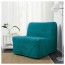 ЛИКСЕЛЕ ХОВЕТ Кресло-кровать - Валларум бирюзовый