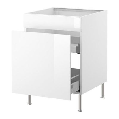 ФАКТУМ Напольн шк под мойку с ящ/1 дврц - Абстракт белый ФАКТУМ Напольн шк под мойку с ящ/1 дврц - Абстракт белый