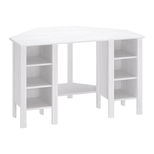 Romantiek Prominent Herhaald BRUSALI corner desk white (103.049.92) - reviews, price, where to buy
