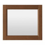 ОКСБЕРГ Стеклянная дверь - коричневый ясеневый шпон