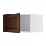 ФАКТУМ Верх шкаф на холодильн/морозильн - Роккхаммар коричневый, 60x35 см