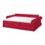 BACKABRO диван-кровать с козеткой Нордвалла красный