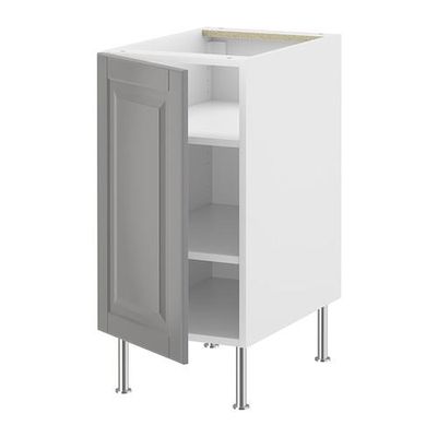 ФАКТУМ Напольный шкаф с полками - Лидинго серый, 30 см ФАКТУМ Напольный шкаф с полками - Лидинго серый, 30 см