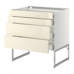 МЕТОД / МАКСИМЕРА Нплн шк 4 фронт/2 низк/2средн ящ - 80x60x60 см, Рингульт глянцевый кремовый, белый МЕТОД / МАКСИМЕРА Нплн шк 4 фронт/2 низк/2средн ящ - 80x60x60 см, Рингульт глянцевый кремовый, белый