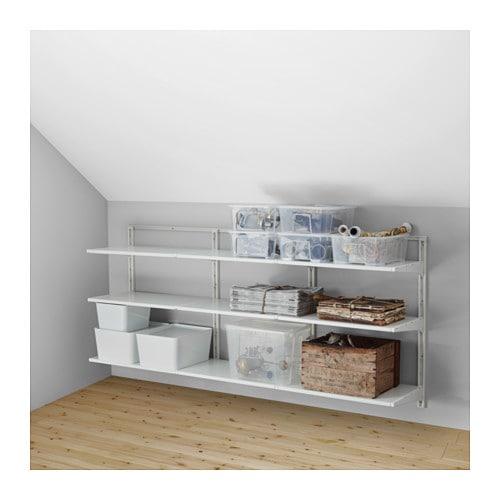 АЛЬГОТ Настенная шина/полки АЛЬГОТ Настенная шина/полки