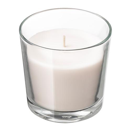 SINNLIG ароматическая свеча в стакане in a dish