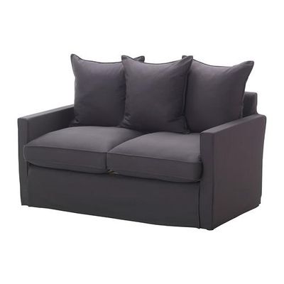 ХАРНОСАНД Диван-кровать 2-местный - Олсторп темно-серый